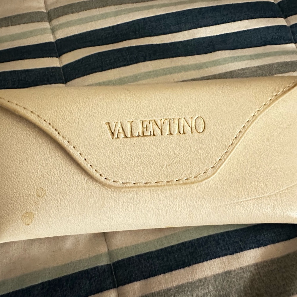 Valentino Ivory Clutch